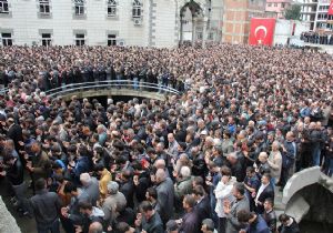 Rize şehidini uğurladı